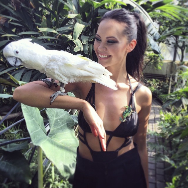 Monika Leová nahá. Foto - 15