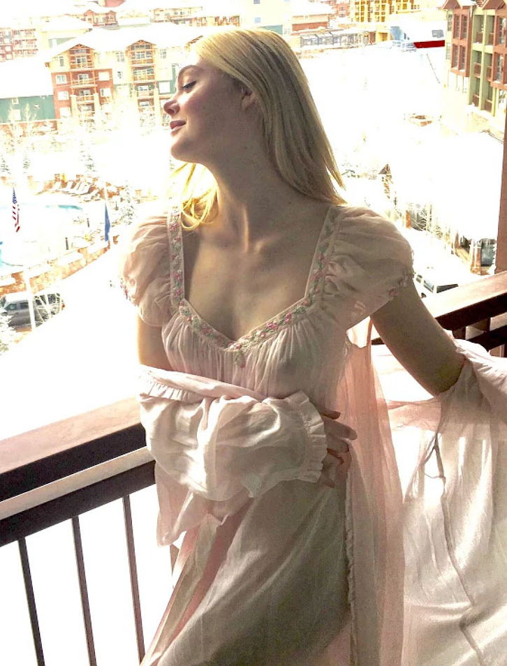 Elle Fanning Nackt. Foto - 9