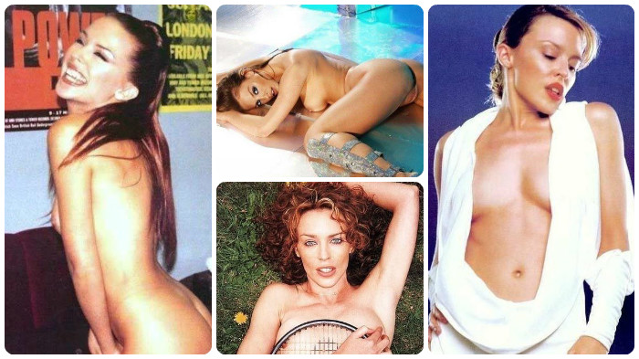 Kylie Minogue poses nude for NudeStan.com