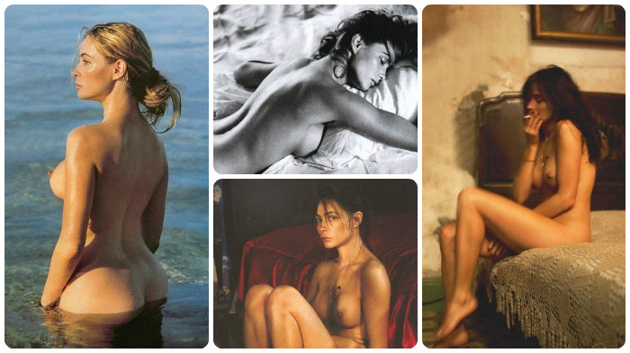 Emmanuelle Beart nude, topless and sexy.