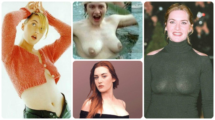 Kate Winslet shows off her nude pussy