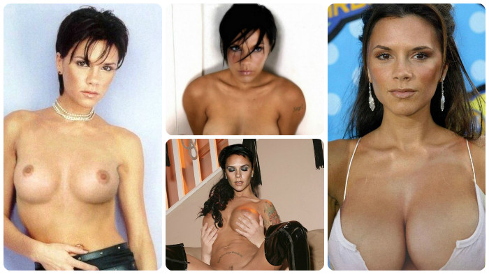 Victoria Beckham posing topless and fully nude. Gallery - 2