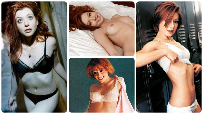 Alyson Hannigan topless and sex actions scenes