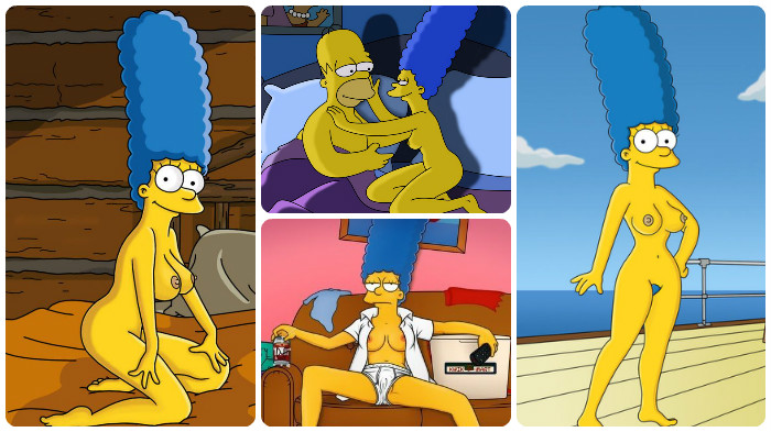Marge Simpson nude photo shoot. Gallery - 1