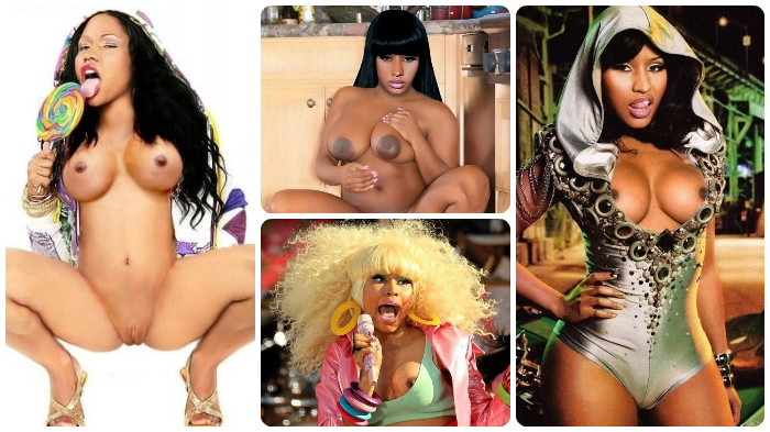 Nicki Minaj nude for her fans