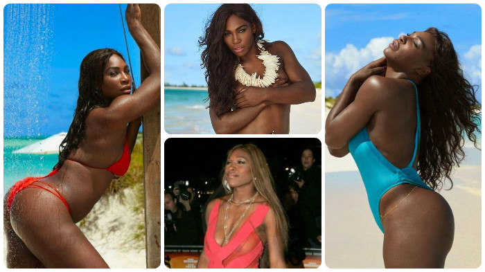 Serena Williams poses for a nude photo shoots